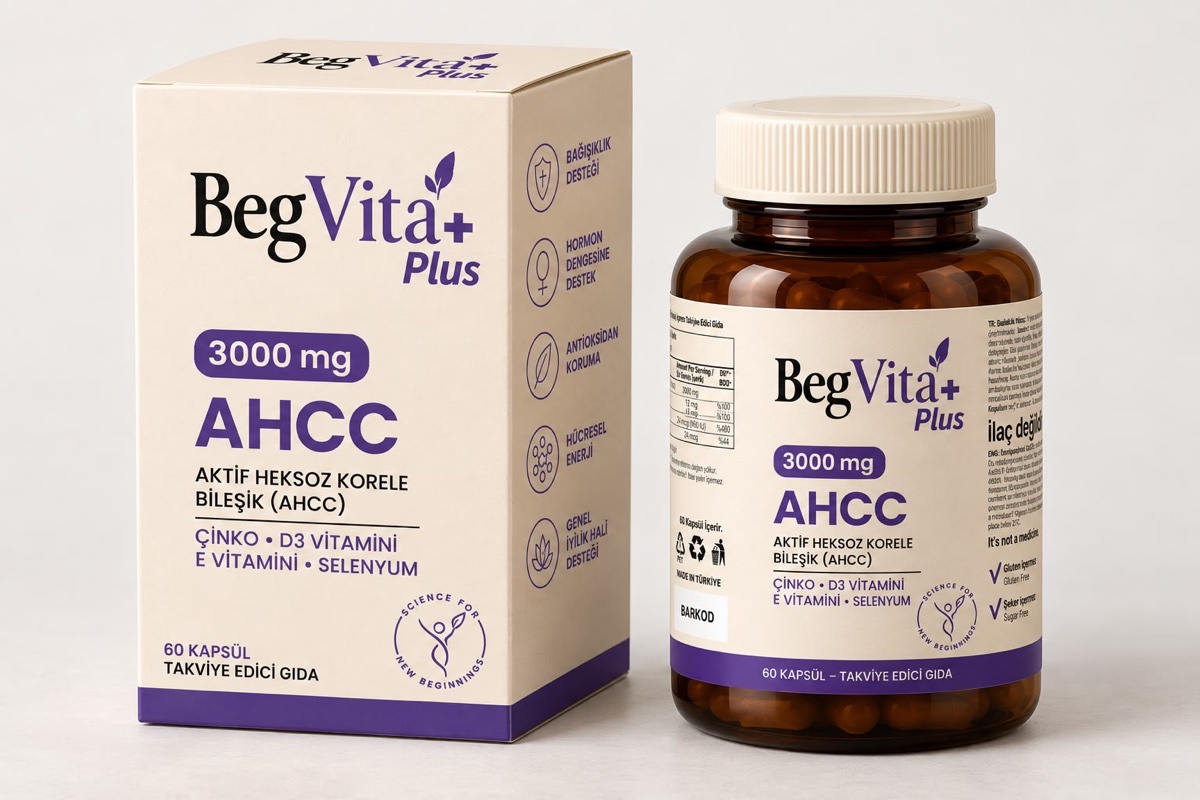 BEGVita+ Plus AHCC Kutu & Şişe